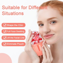 JasCherry Ice Roller for Face, Face Ice Roller for Face Care, Ice Face Roller to Relieve Swelling on the Face and Eyes, Ice Roller Face for Beauty