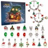 Christmas Advent Calendar Bracelets 2026, DIY Charm Kit for Girls