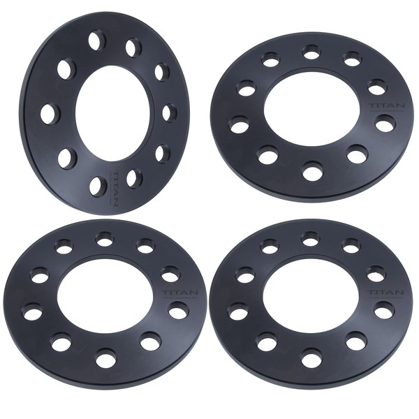 4pc Billet 3/8" Flat Wheel Spacers Adapters | 5x4.5 |