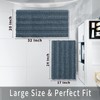 Yimobra Luxury Chenille Bathroom Rugs Sets 2 Piece, Extra Thick