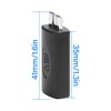 JSADZKJ USB Micro B to USB C Hard Drive Adapter