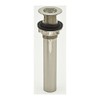DecoDRAIN Grid Strainer Drain for Bathroom Vanity/Lavatory/Vessel/Sink, Plated ABS Body