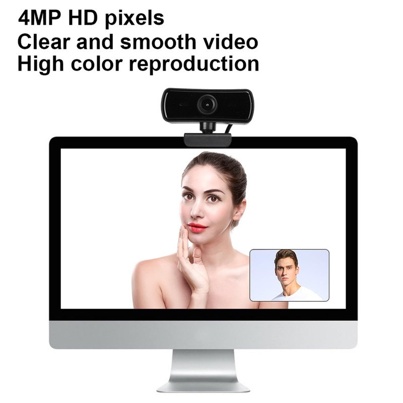 1080P Webcam, USB Webcam with Microphone USB Computer Web Camera,