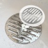 6 Inch Stainless Steel Round Floor Drain Cover,14 Holes Replacement