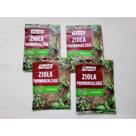 Prymat Herbes de Provence, Ziola Prowansalskie Dried Poland SET OF 4 PACKAGES 10g each