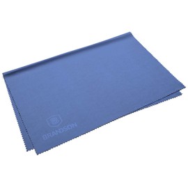 Brandson Microfibre Cleaning Cloth 30 x 40 cm Extra Large Washable Cleaning Cloth for Glasses Display Tablet Smartphone TV etc.