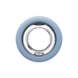 iFace MagSynq Ring Holder Smartphone Ring, Compatible with MagSafe (Rotate Type/Pale Blue) [MagSafe Magnetic Ring, 360° Rotation, Angle Adjustable, Slim, Smartphone Stand Function, Fall Prevention
