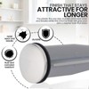 (4-Pack) Bathroom Sink Pop-Up Stoppers - Plastic Pop-Up Stoppers with