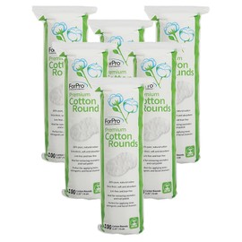 For Pro Premium Cotton Rounds, 2.25 Inch, 600 Count