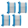 4pcs Vacuum Cleaner Filter Professional Efficient Safe Replacement Filters for