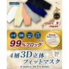 Coolth Style 4-Layer 3D Fit Mask, Made in Japan, 99%