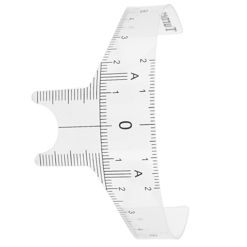 Eyebrow Ruler, Microblading Ruler Portable for Makeup (Nose Bridge Ruler