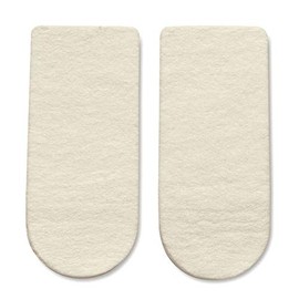 HAPAD 3/4 Length Heel Wedges, Large, 3x9/16 inch, pair