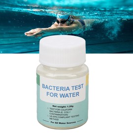 Resultados Instantáneos, Prueba de Precisión, Polvo de Prueba de Coliformes para Agua del Grifo, Piscina, Acuario, Pozo, Kit de Prueba de Agua Potable