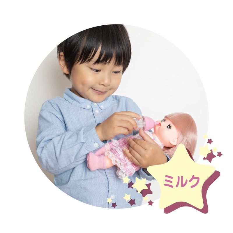 Pilot Corporation Mel-chan Doll Set, Pink