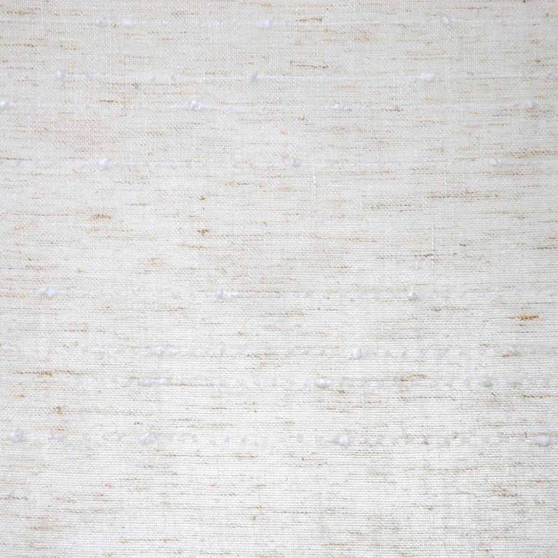 Clean Window Textured Slub Stripe 2-Pack Anti-Dust Allergy/Pet Friendly Sheer