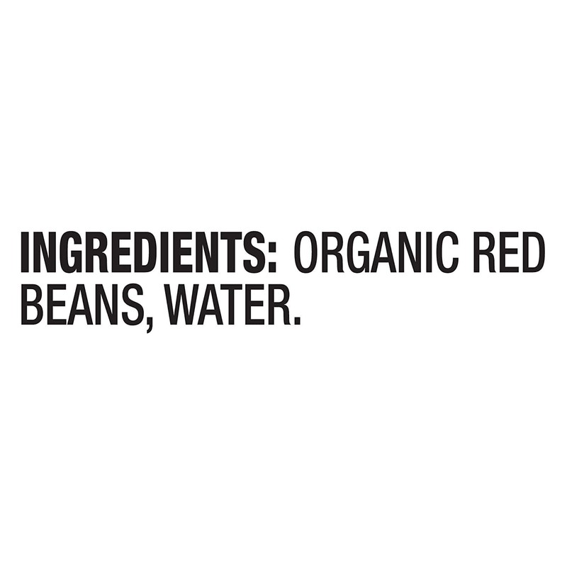 WESTBRAE 15 oz Natural Organic Red Beans, No Salt Added,