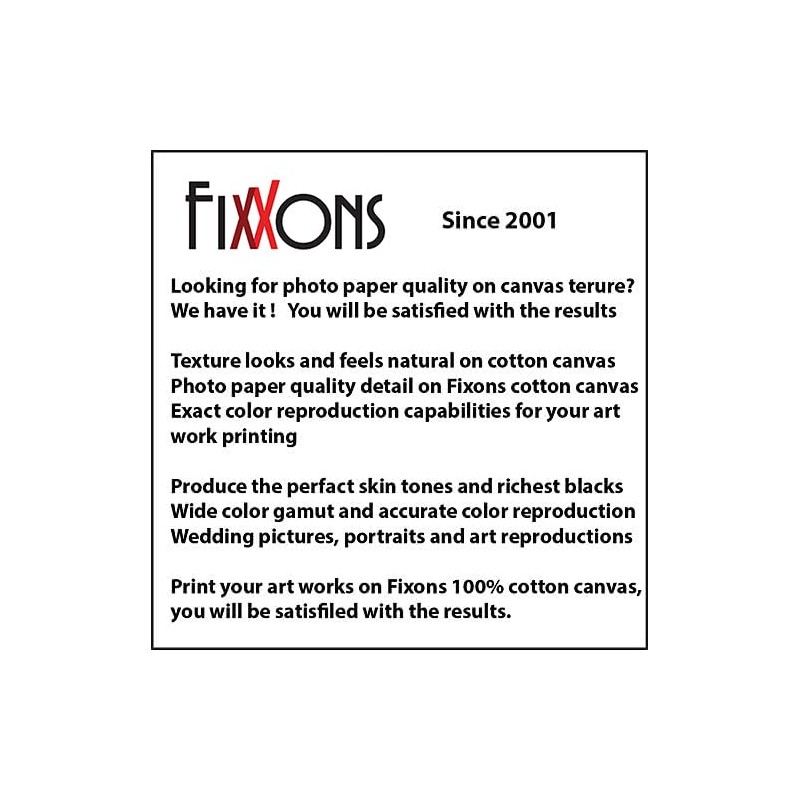 Ultra Premium Inkjet Canvas Matte For Epson 13" x 19"