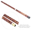 Chinese Bamboo Flute,C Key Dizi Traditional Handmade Bitter Bamboo Flute