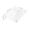 jojofuny Acrylic CD Display Stand Clear Mini Photo Frame Organizer