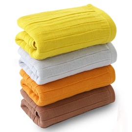 NiKi Face Towels, Microfiber, Hand Towels, Face Washing, Set of 5, Fluffy, Instant Absorption, Soft to the Touch, Quick Drying, For Home Use, For Sensitive Skin (13 x 28.7 inches (33 x 73 cm), 4
