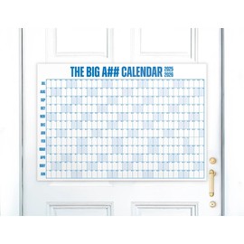 Mid-Year Door Calendar, Blue