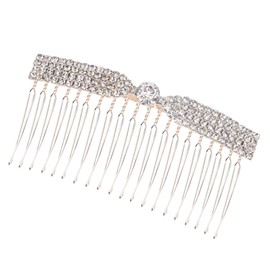 Mikinona Bang Hair Comb Rhinestone Headdress Girls Hair Accessories Stylish Hairpin for Women