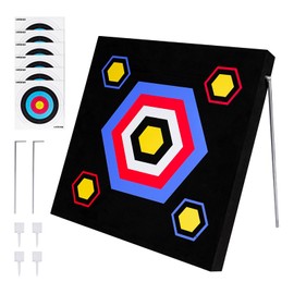 LWANO 20'' Archery Targets High-Density EVA Foam Bow Targets for Recurve & Compound Bow Backyard Outdoor Practice Bow & Arrow Training Shooting
