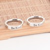 MIFYNN Be Kind of A Bich Ring Stainless Steel Rings