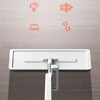 Microfiber Flat Mop Hand Wash Free Long Handle Large Flat