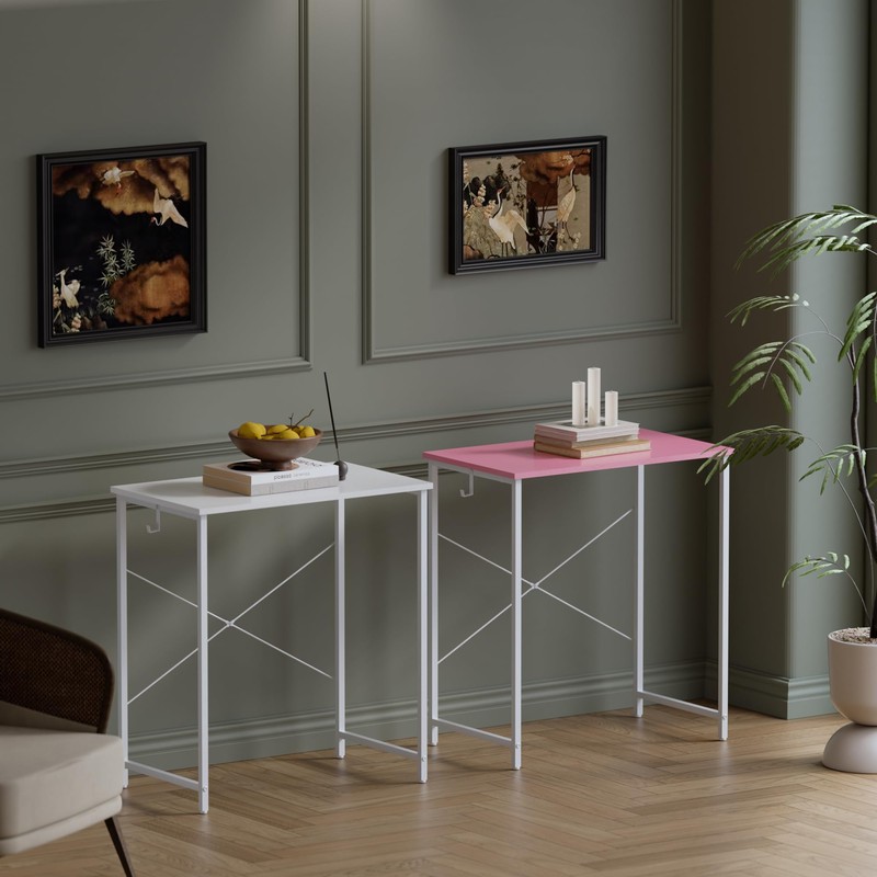 Pamray 23 Inch Computer Desk for Small Spaces, Home Office