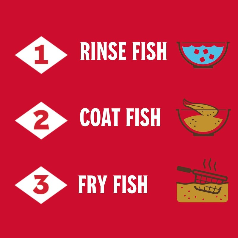 Louisiana Fish Fry - Seasoned Fish Fry Mix 10 Ounce
