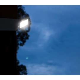 4lite Motion Sensor Floodlight (Black) 850lm IP65 Rated Compact LED Integrated 10W Flood Light - 4L2/1014-4Yr Guarantee