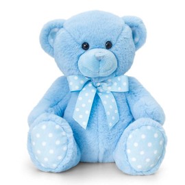 Supersoft 25cm Baby Spotty Bear Blue