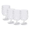 Set 4 Copas De Acrilico, 350 ml cada uno |