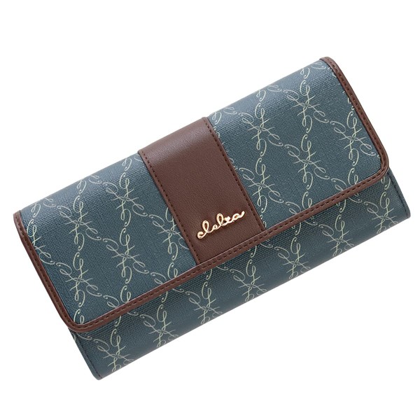 Cleria CL-18024 Women's Long Wallet, Large Capacity, Open Wide and