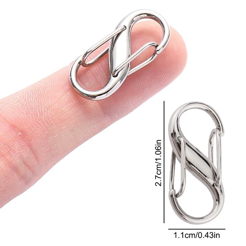 20 Pieces Anti-Theft Zipper Locks Zip Puller Replacement Zipper Pulls