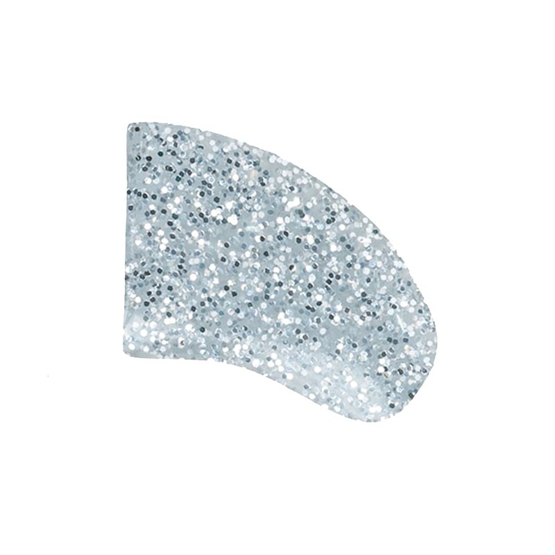 Purrdy Paws Soft Nail Caps for Dog Claws Silver Glitter