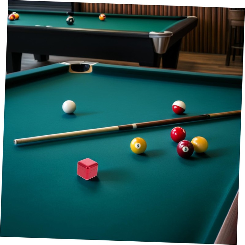 Kisangel Portable Tip Chalk Carrier Clip for Billiards and Pool