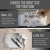 Maplefield Bathroom Sink Cover for Counter Space, Heat Resistant Silicone