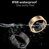 HR214 Smart Ring Waterproof Sleep Monitoring Step Counting IP68 Waterproof