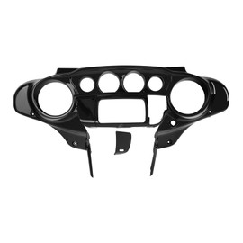 TCMT Vivid Black Speedometer Cover Inner Fairing Fit for Harley Touring Tri Glide Street Glide Ultra Limited Electra Glide 2014-2023