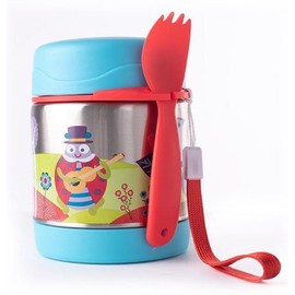 Oops Forest Food Thermos (Container) Stainless Steel 12+ Months, 1 piece
