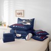 Feelyou Baseball 7 Piece Bedding Set Full Size Kids Boys