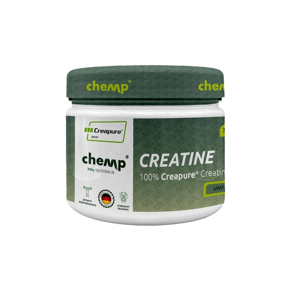 Chemp Chemp Creatine, 100% pure Creapure? Creatine Monohydrate, 300g Powder,