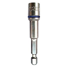 Reisser IMPNS8L Impact Magnetic Nut Setter in Bag 5-Pieces, 8 mm Diameter x 65 mm Length