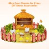 Shoe Charms for Clog Shoe Decoration, 3D Chicken Croc Charms,