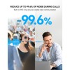 TECKNET Bluetooth Trucker Headset, Single and Dual Ear Wireless Headset