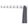 umbra 318858-660 Flip 8 Hook, 8 ganchos, Blanco