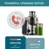 Juicer Machines, Juilist 3" Wide Mouth Juicer Extractor Max Power